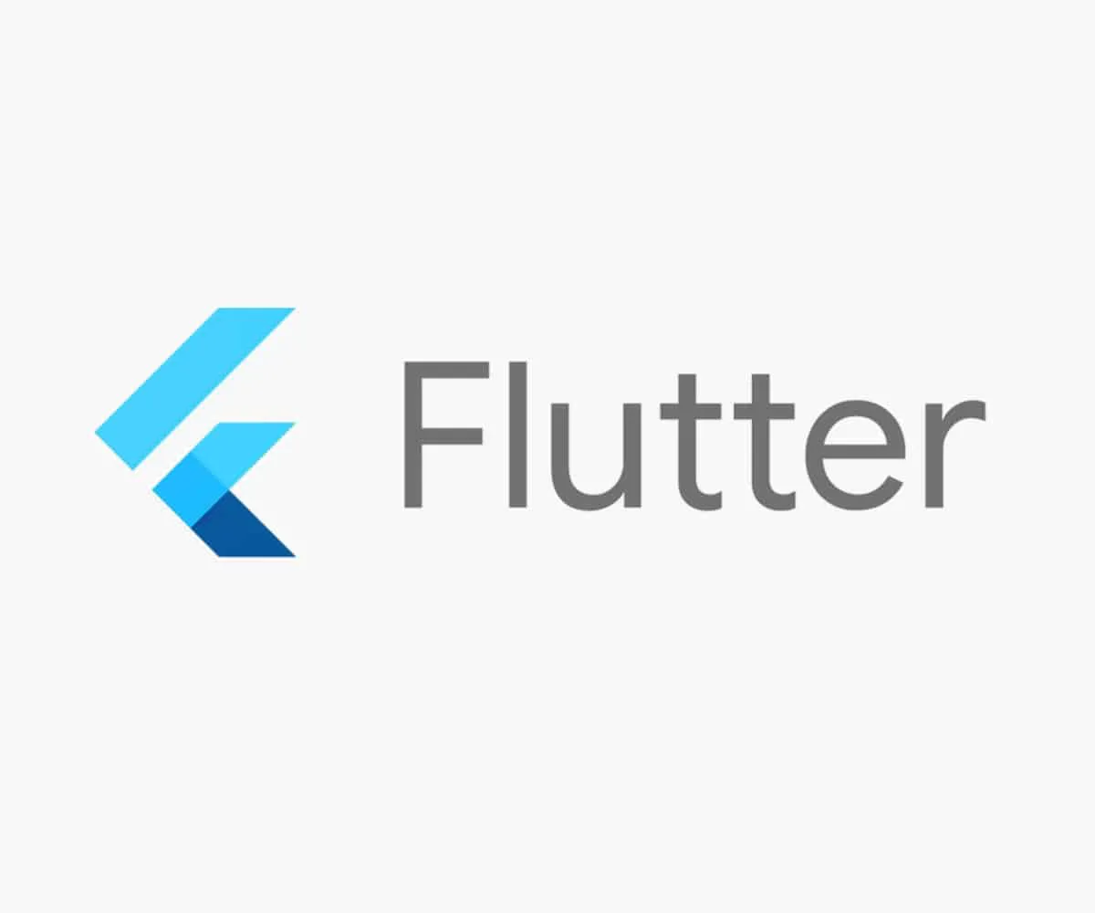 The Flutter logo